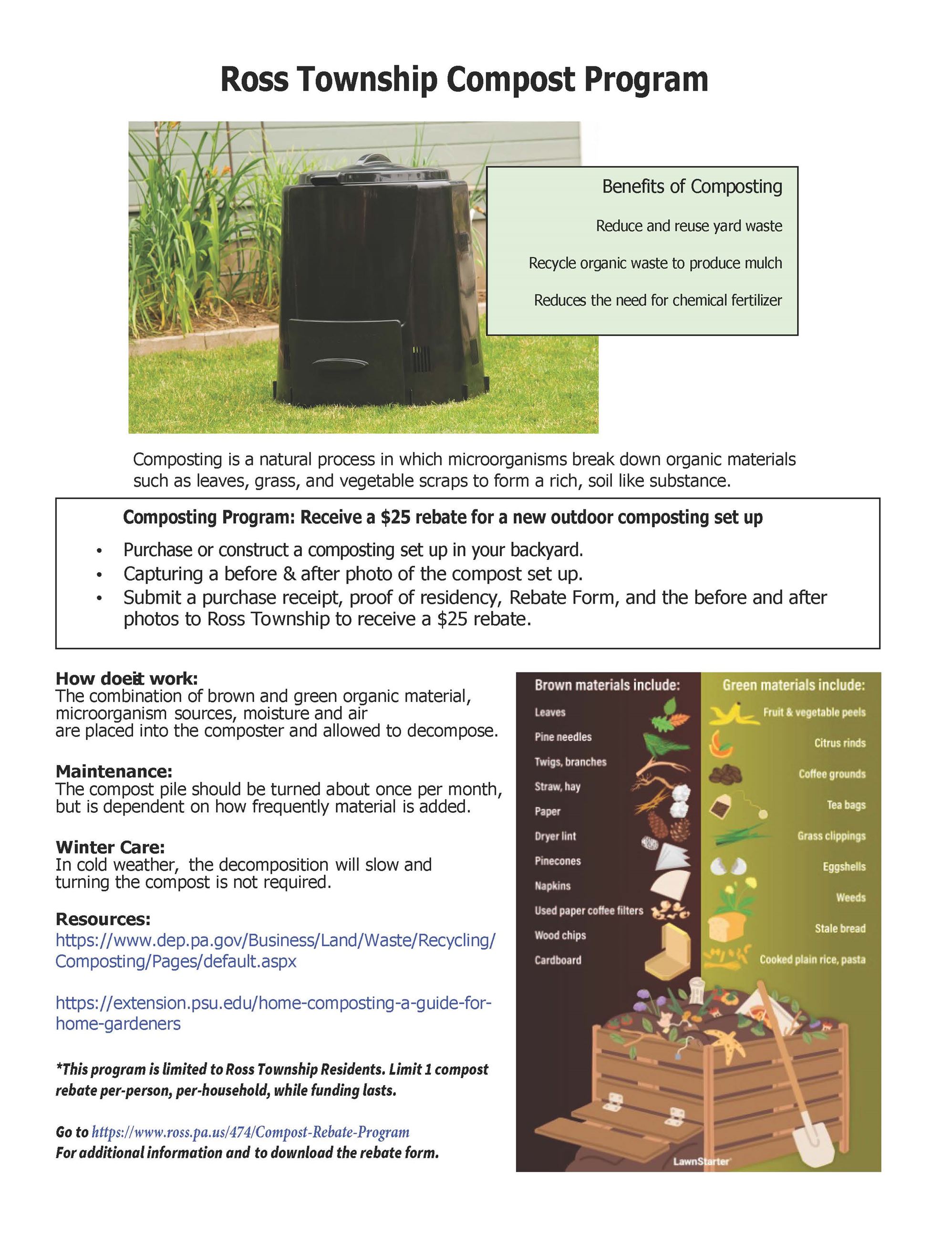 Compost Rebate Flyer