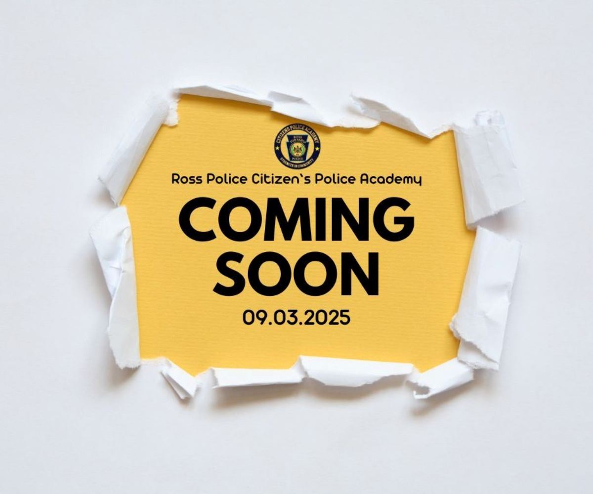 2025 Citizen's Police Academy Coming Soon