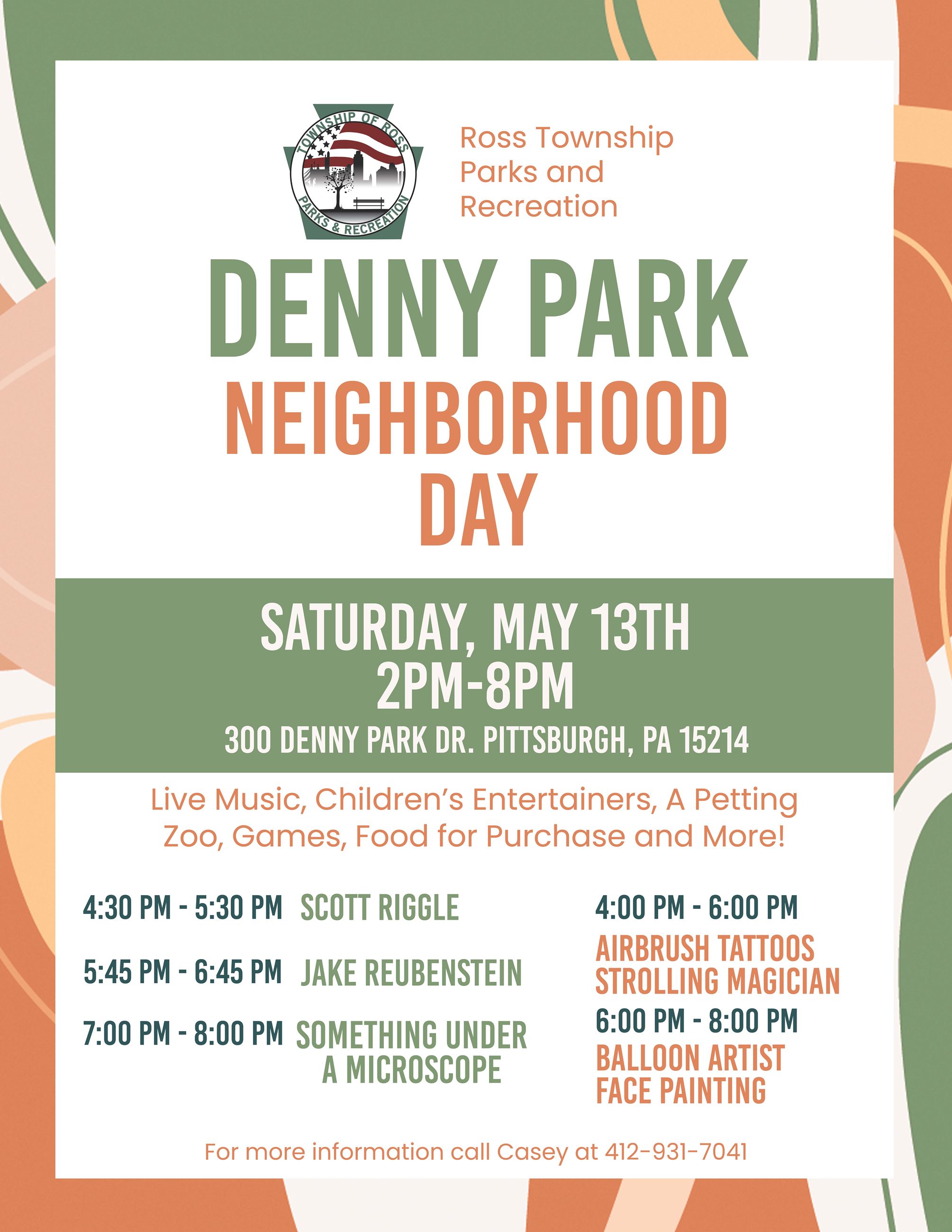 Denny Park Flyer