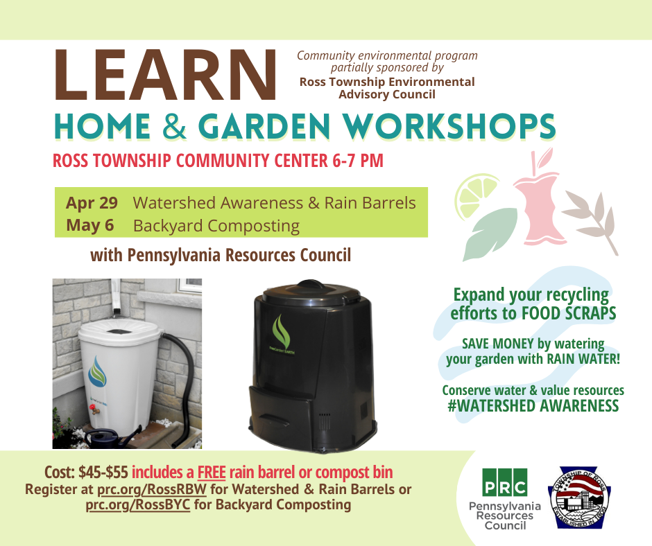 2025 Rain Barrel & Composting Workshops